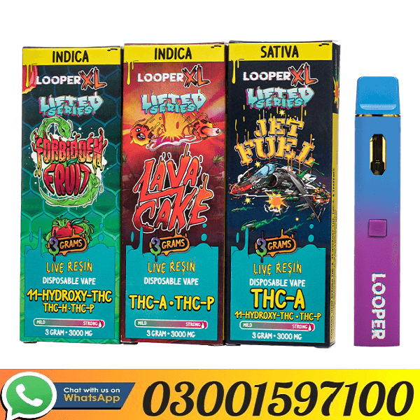 Original Looper Live Badder Disposable 3G Price In Pakistan 03001597100 