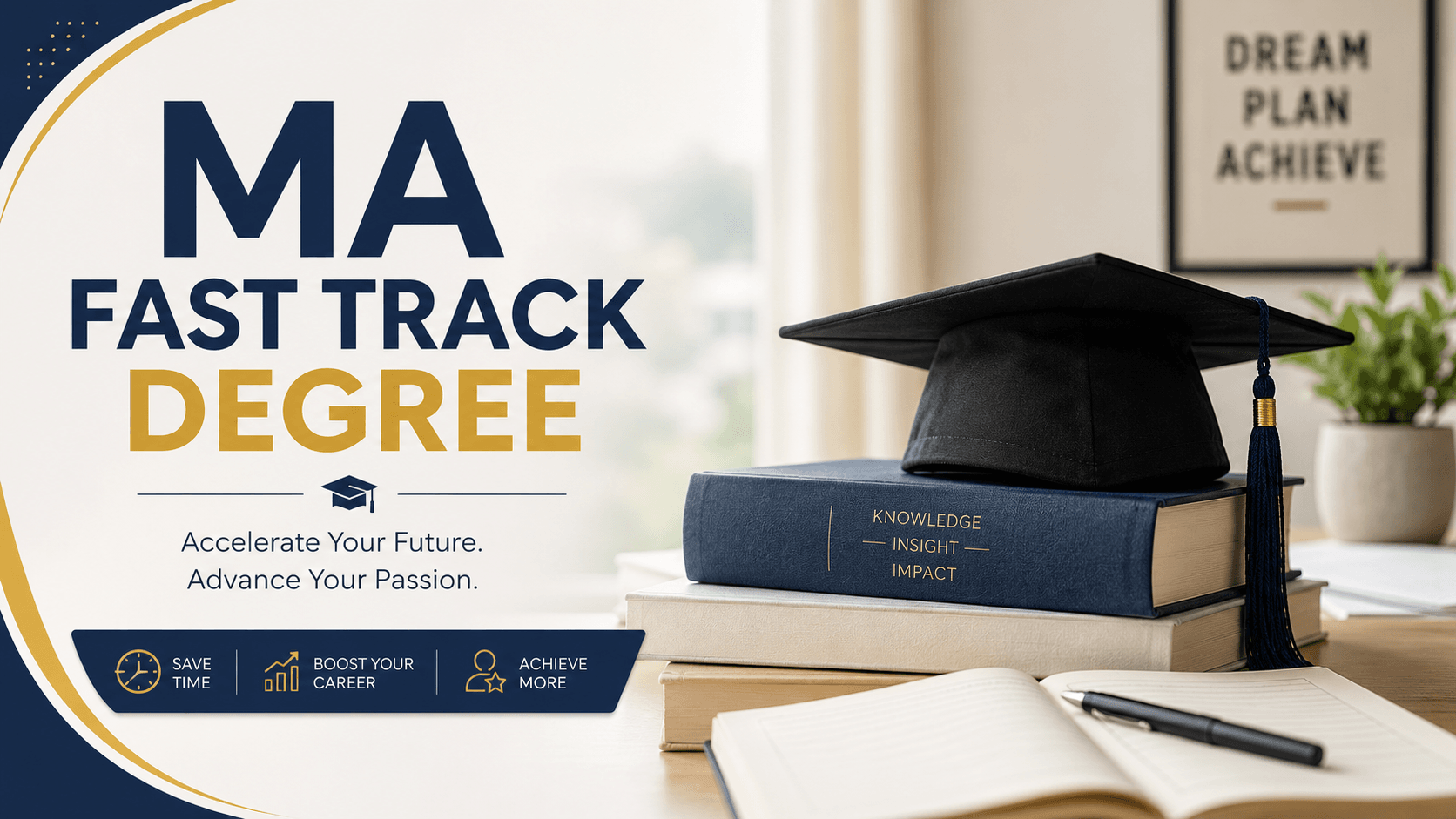 MA Degree Fast Track: The Best Option for Students Seeking Faster Academic and Career Success