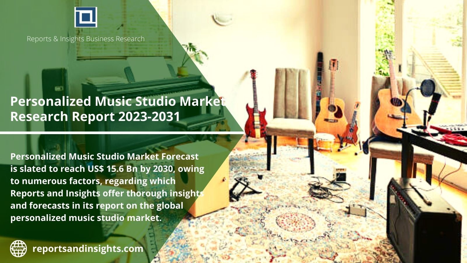 Personalized Music Studio Market Worth Us$ 15.6 Billion by 2031