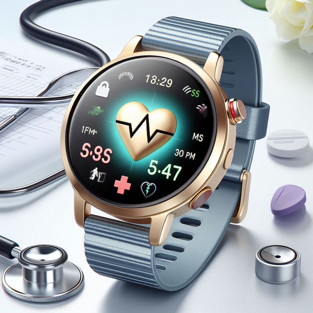 Medical Watch for Seniors: GPS & SOS & Fall Detection