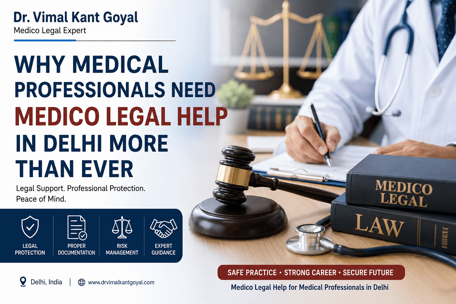 Why Medical Professionals Need Medico Legal Help in Delhi More Than Ever