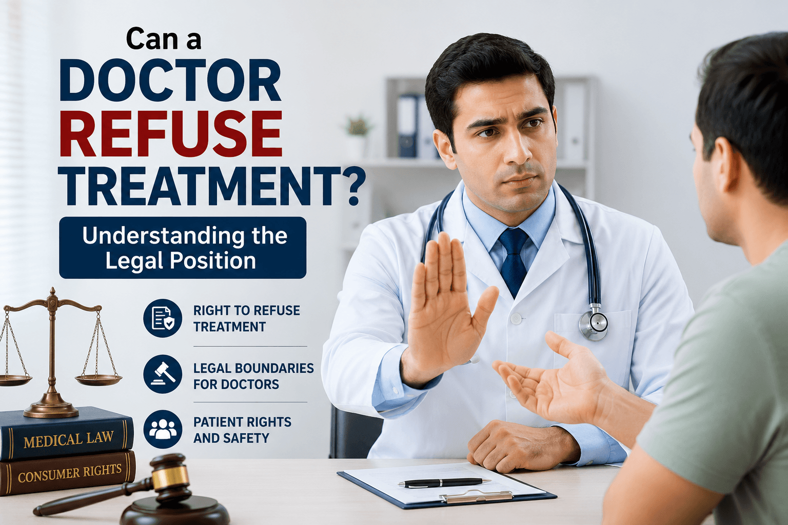 Can a Doctor Refuse Treatment? Understanding the Legal Position