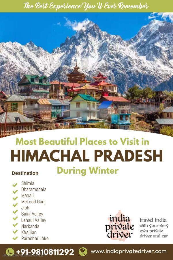 Most Beautiful Places to Visit in Himachal Pradesh During Winter