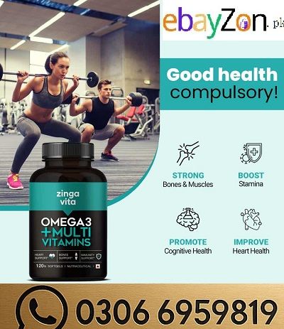 Zingavita Omega 3 Multivitamin In Pakistan - Stock New 2025