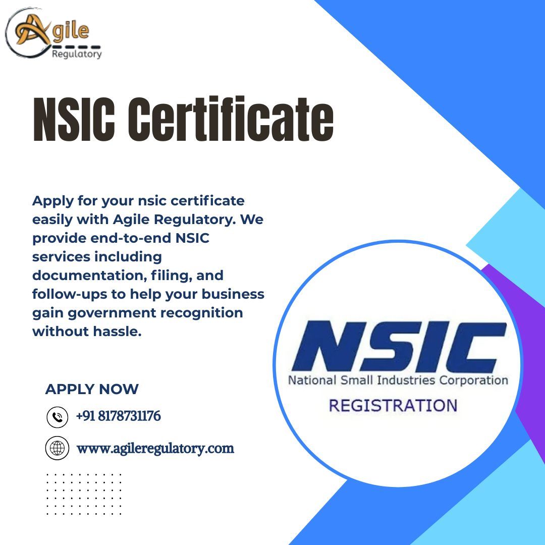 How to Obtain an NSIC Certificate for Business Growth