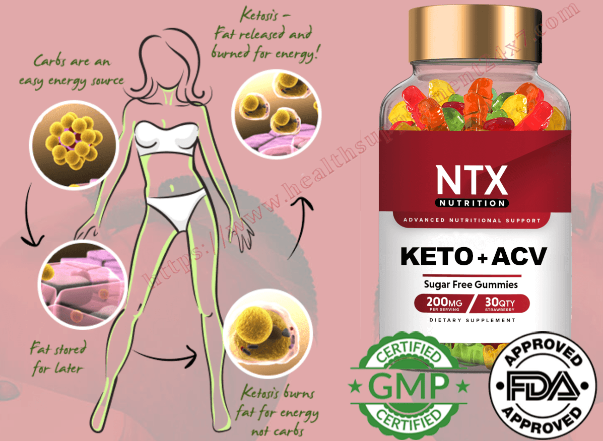 Ntx Nutrition Keto Acv Gummies {Clinically Proven} Weight Loss
