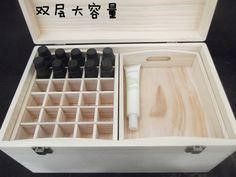 Natural Wooden Essential Oil Boxes for Custom Art