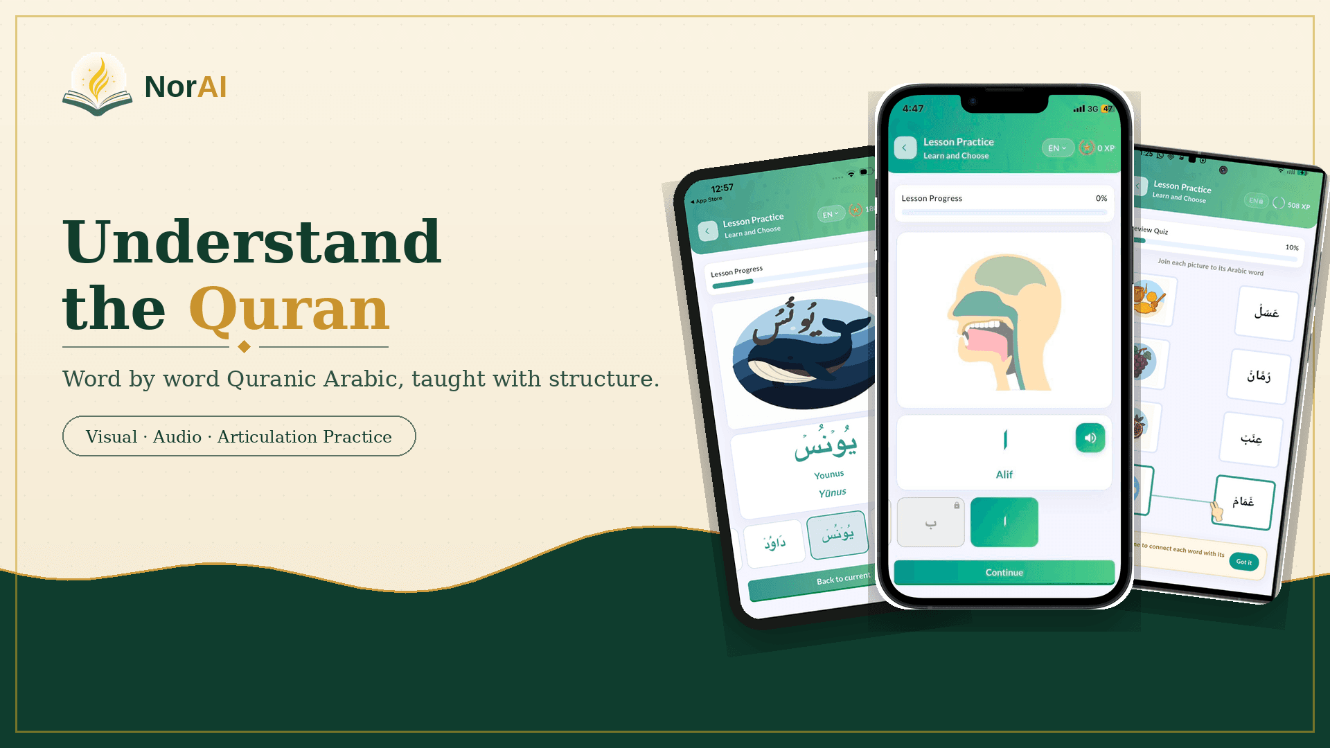 Understand the Quran Through Structured Quranic Arabic Word Learning