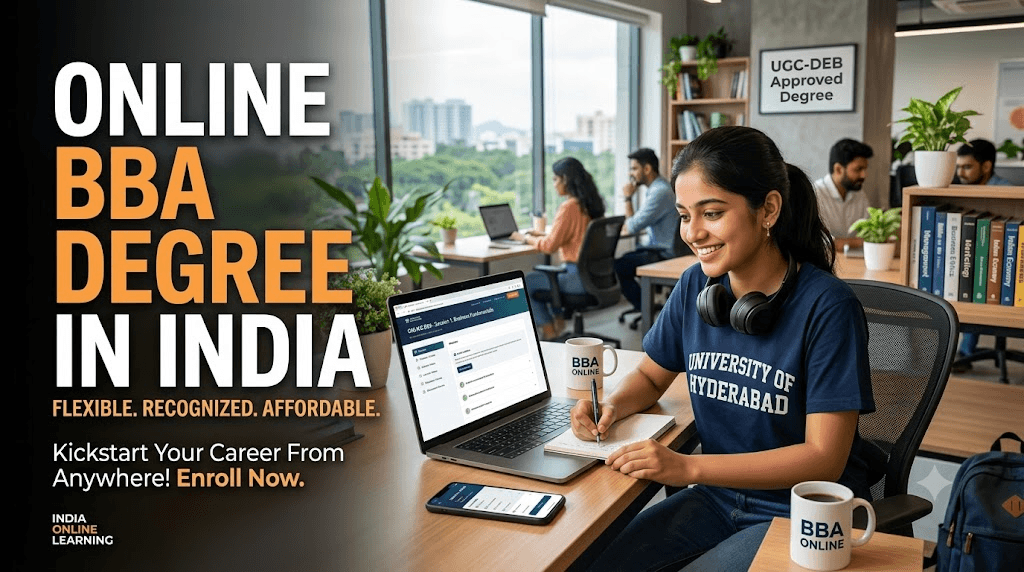 Online BBA Degree in India | Flexible and Affordable