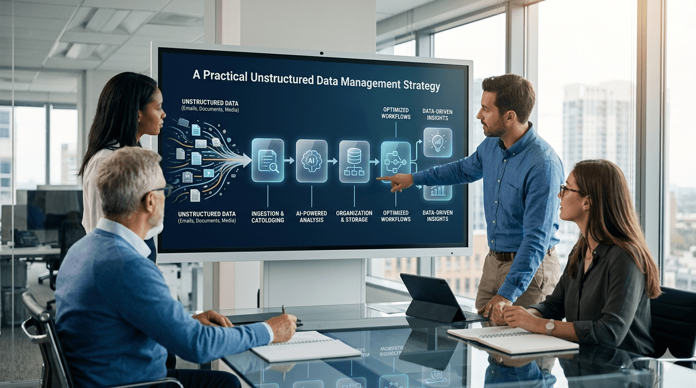 Optimizing Enterprise Workflows: A Practical Unstructured Data Management Strategy