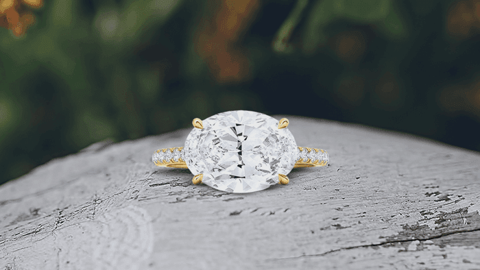 Soft Sparkle, Strong Statement: The Oval Engagement Ring
