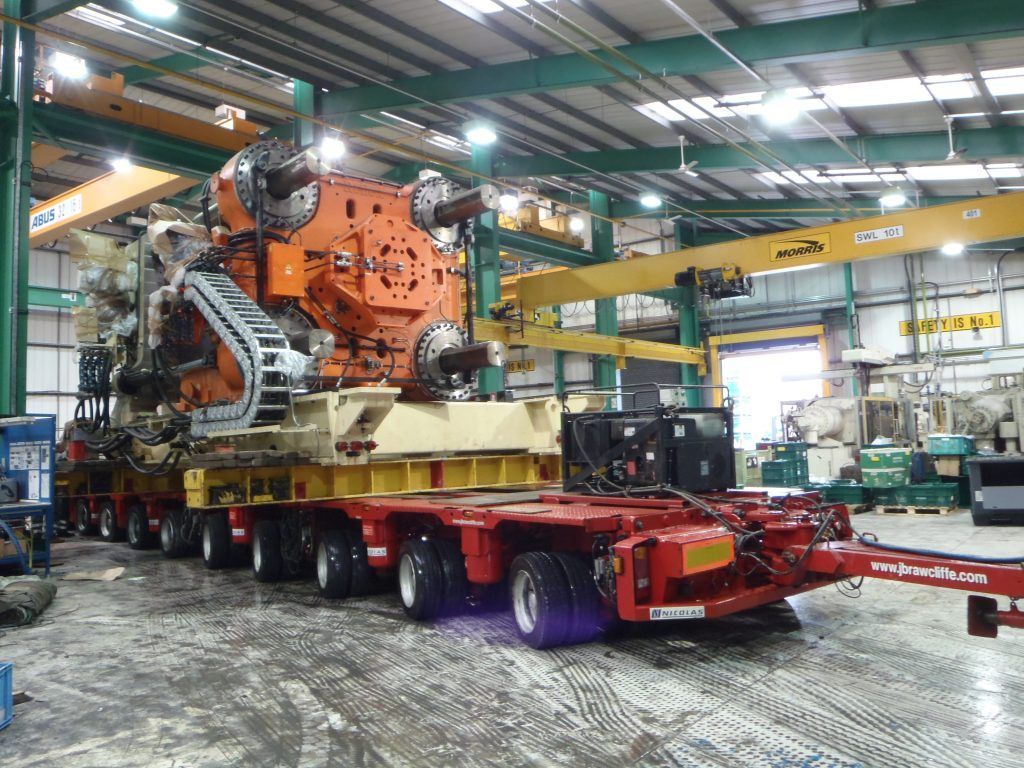 Machinery Moving Rigging Crane & Millwright Service