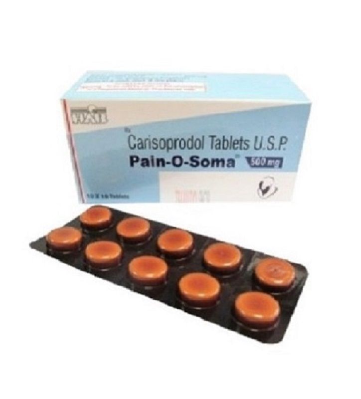 Pain O Soma 500mg (Carisoprodol) | Pain Killer