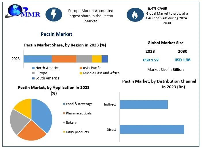 Pectin Market Size, Emerging Trends, and Forecast 2024-2030​