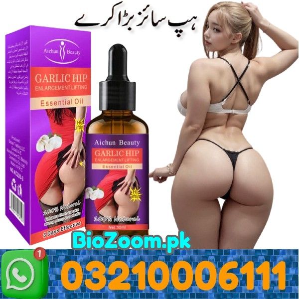 Garlic Hip Butt Enlargement Lifting Oil in Faisalabad | 03210006111