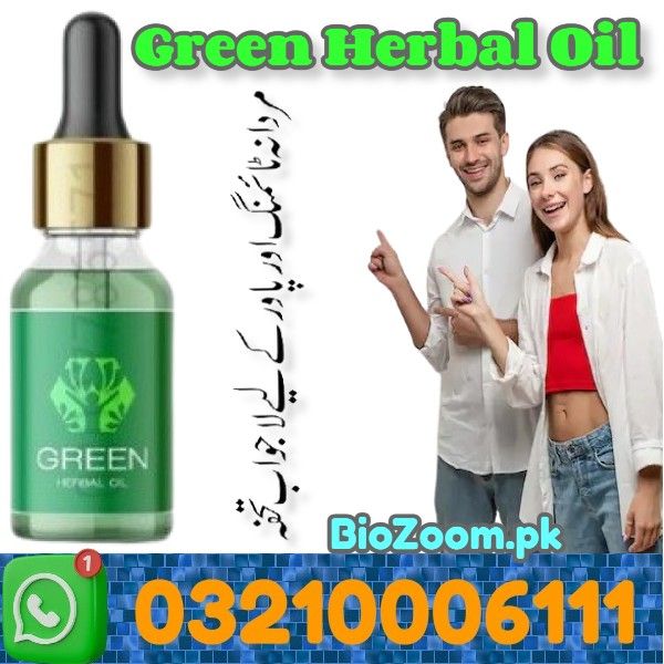 Green Herbal Oil Price In Muridke | 03210006111 | BioZoom.pk