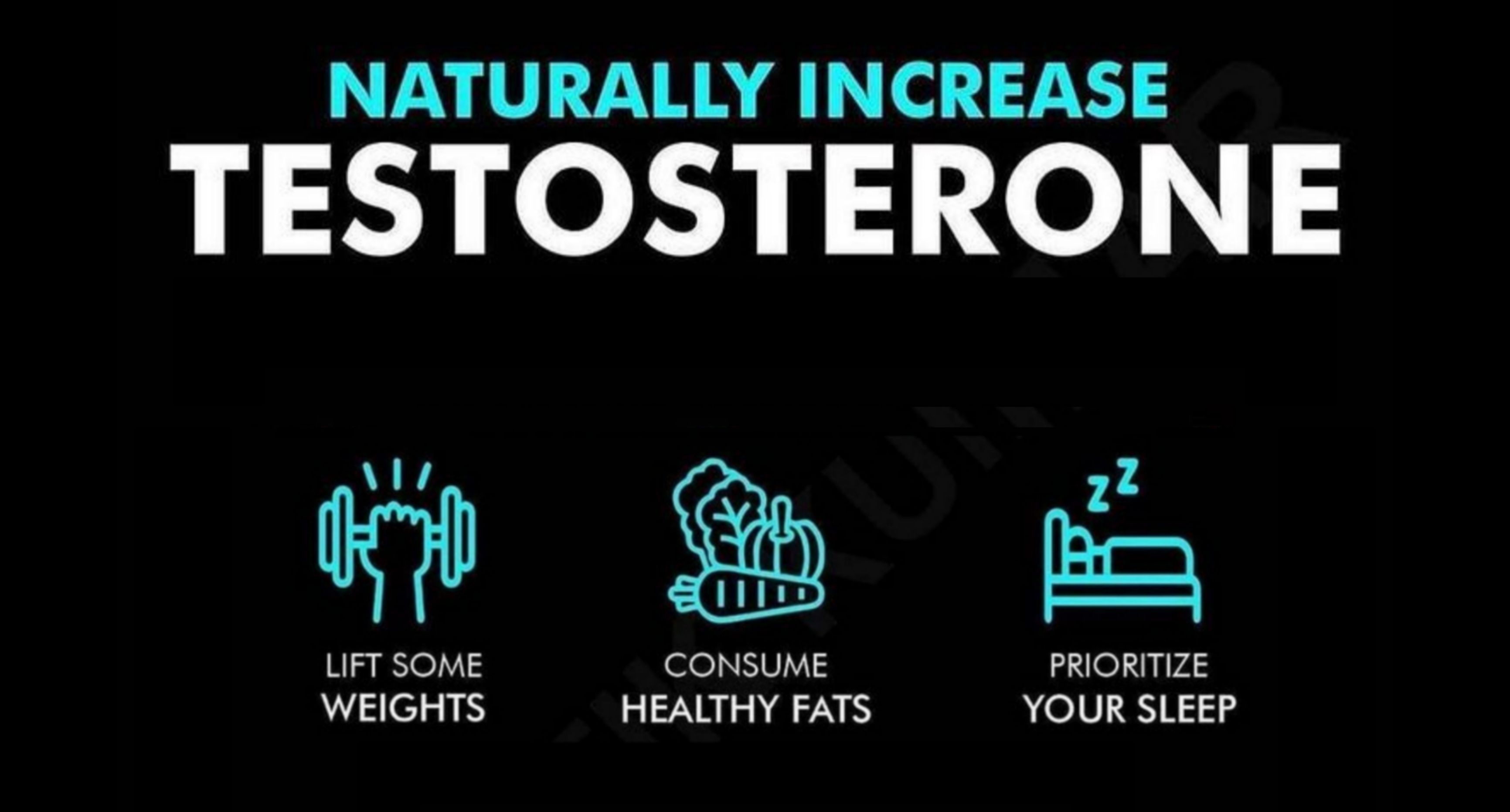 6 Ways to Increase Your "Testosterone" Naturally