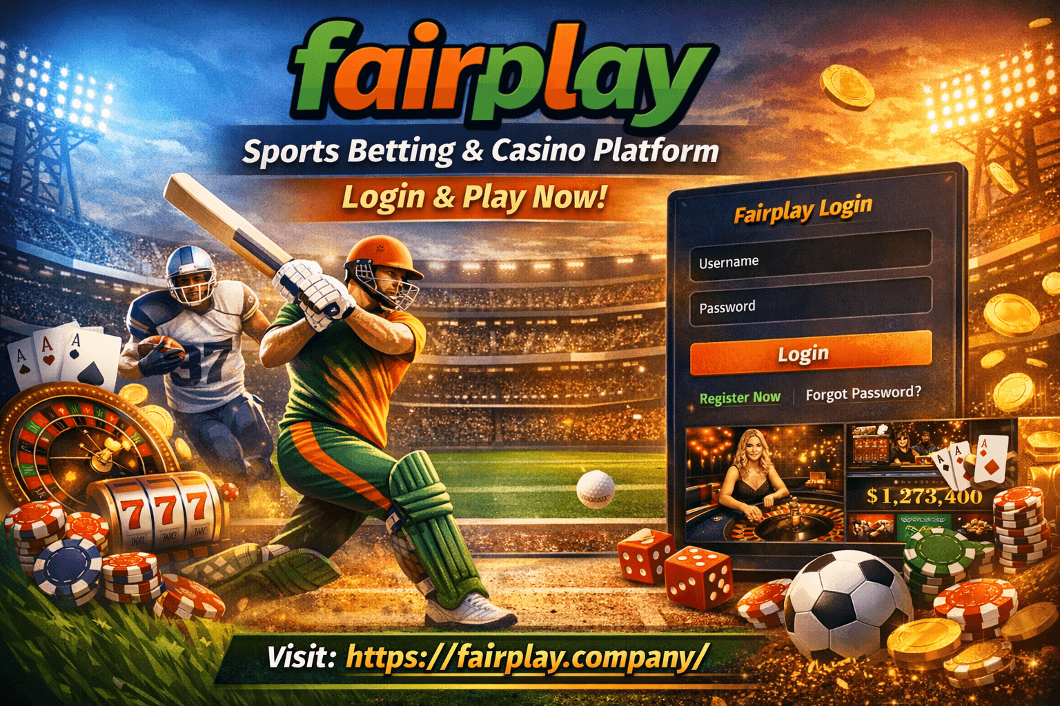 Fairplay Login – Sports Betting & Casino Platform