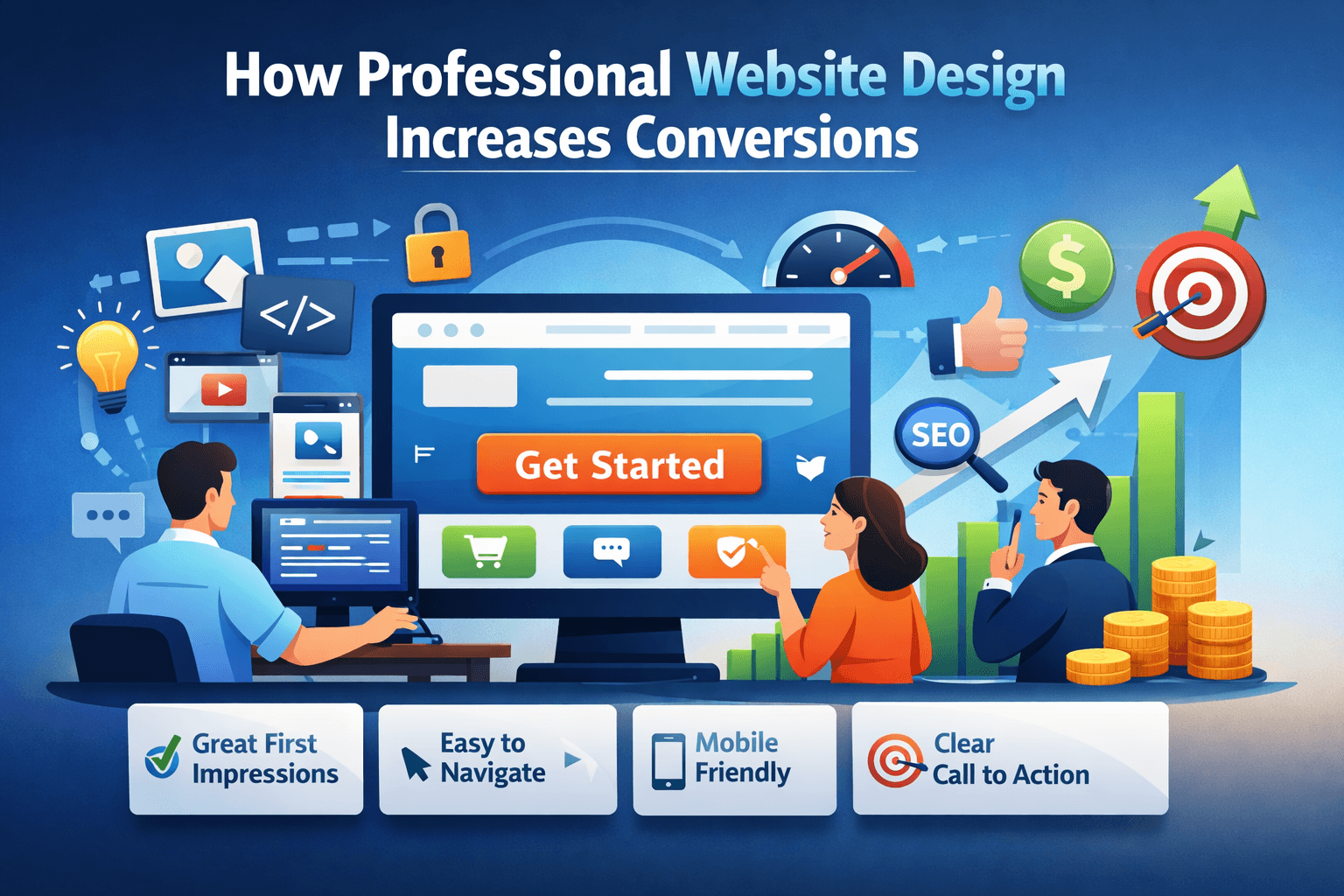 How Professional Website Design Increases Conversions
