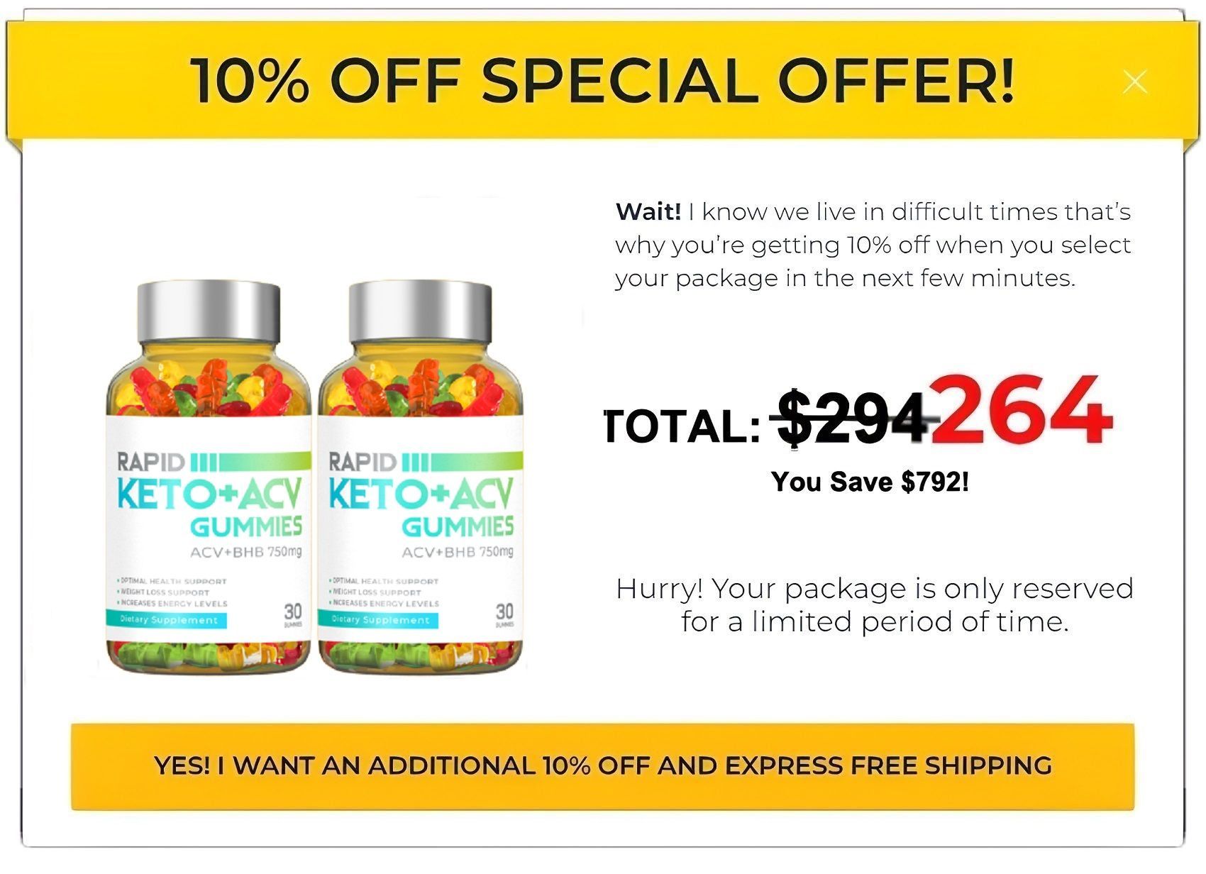 Rapid Keto+acv Gummies (Review) Control Your Appetite! Read