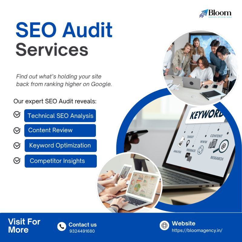 SEO Audit Services – Bloom Agency Overview