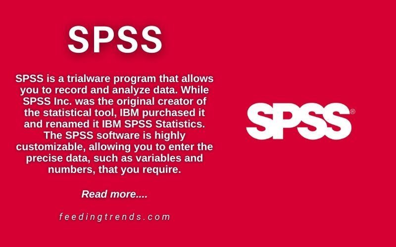 SPSS, Statistical Software For Your Work
