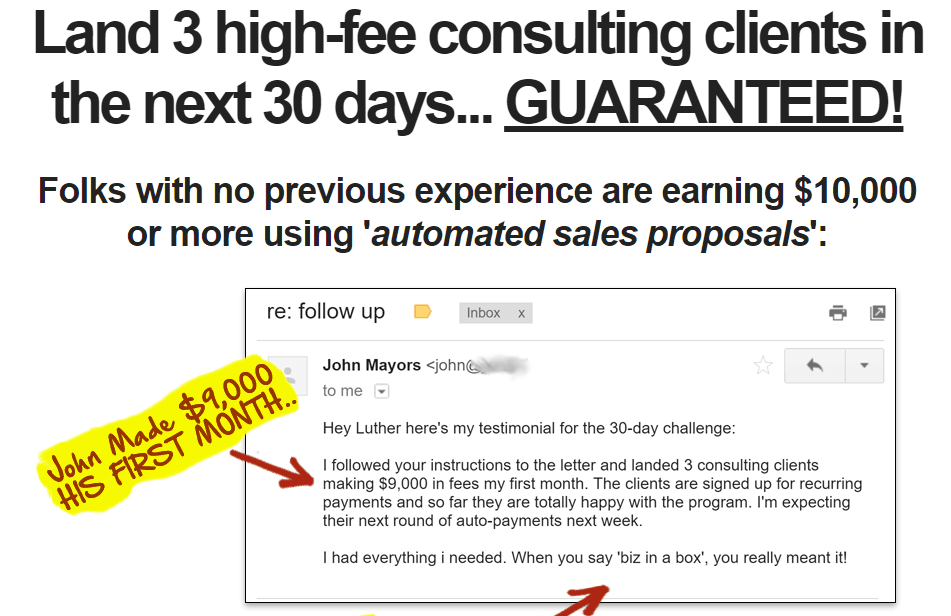 The 3 Clients in 30 Days Challenge Review ⚠️ Full Demo + Oto Link