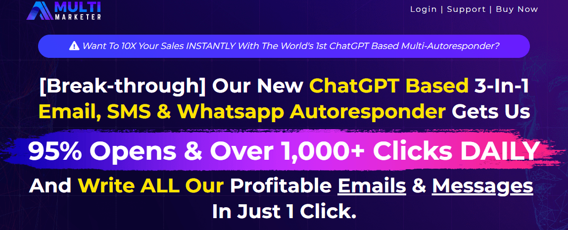 Ai Multimarketer Review ⚠️ Full Demo + Oto Links + Huge Bonus