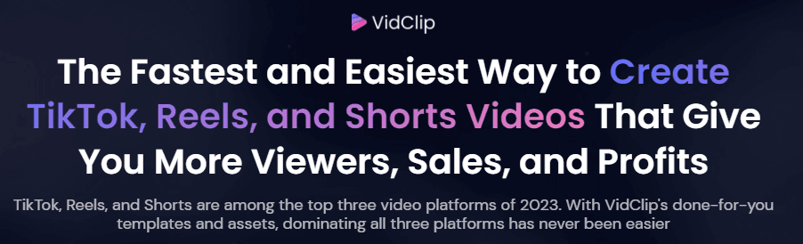 Vidclip Oto ⚠️ Full Upsell Details + 5,000 Bonus + Login App