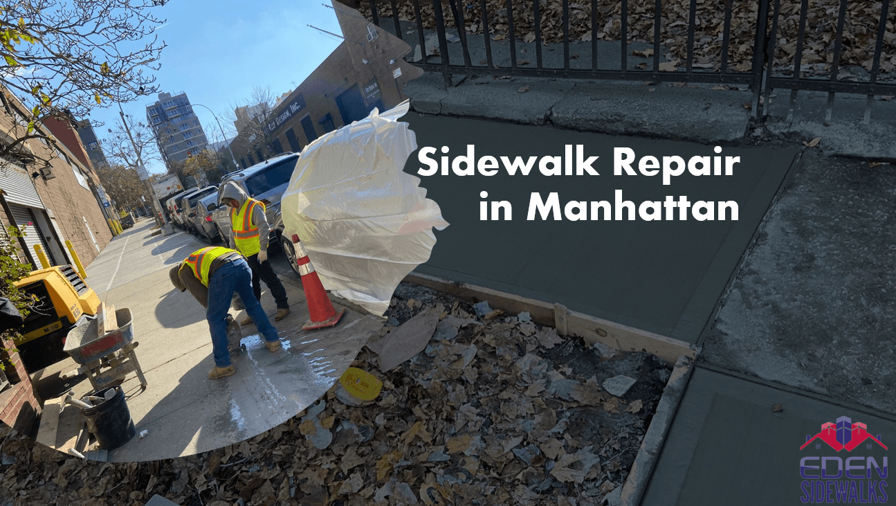 Why You Need Professional Sidewalk Repair Services in Manhattan?