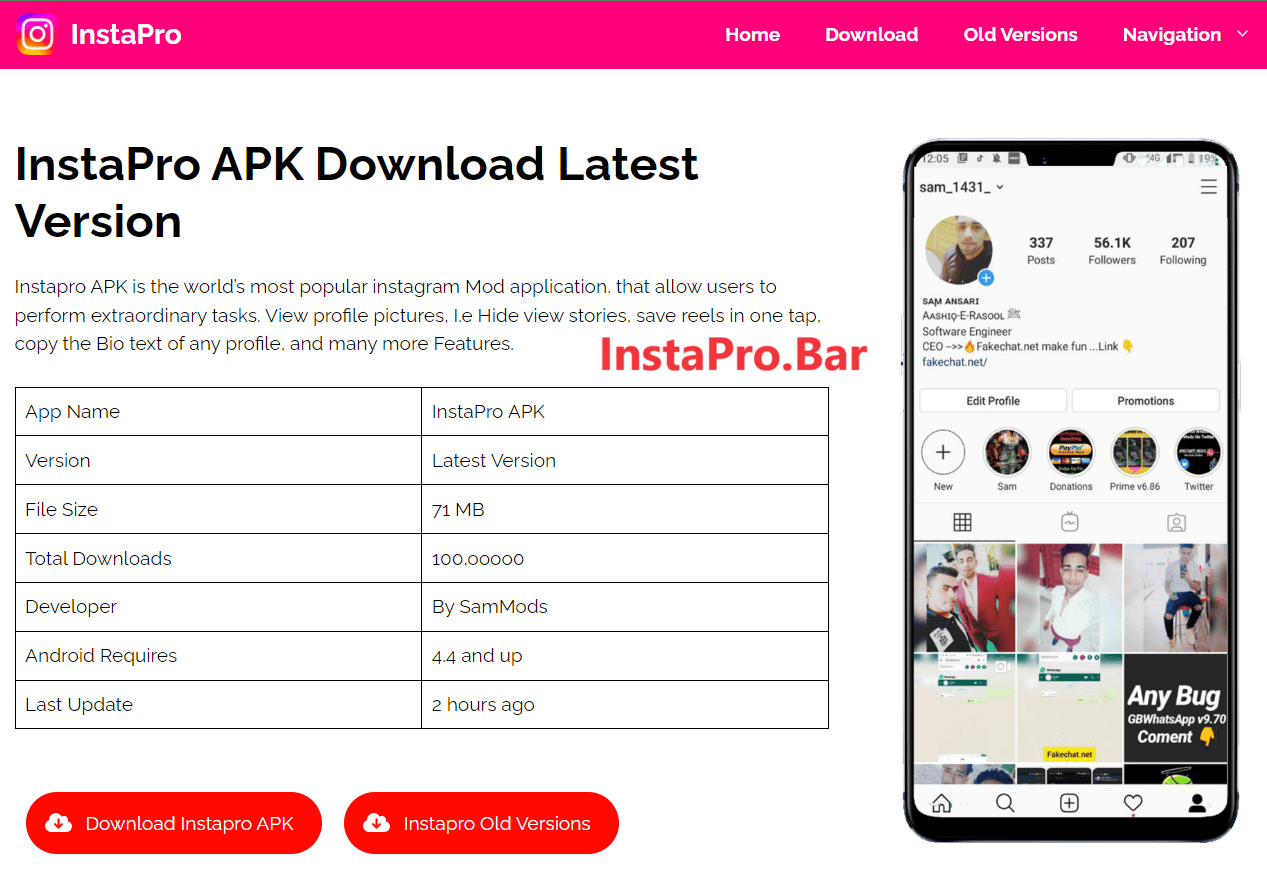 Instapro Apk Download Latest Version 2024