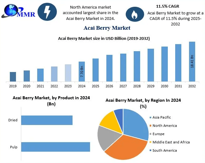 Navigating the Açaí Berry Industry: A Deep Dive into Market Leaders, Emerging Competitors, and Market Forecast