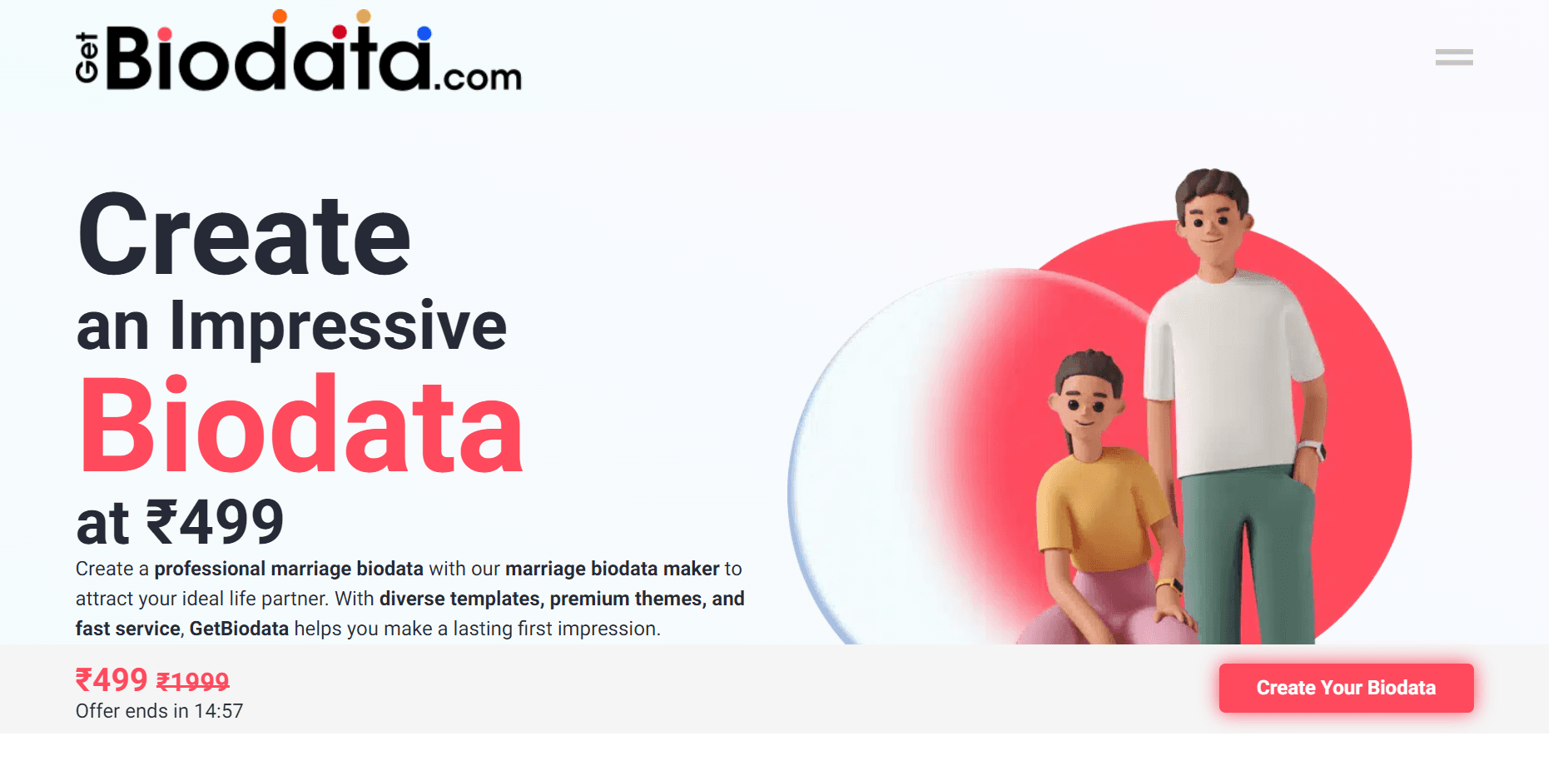 Getbiodata Pro: Professional Marriage Biodata Maker Tips 