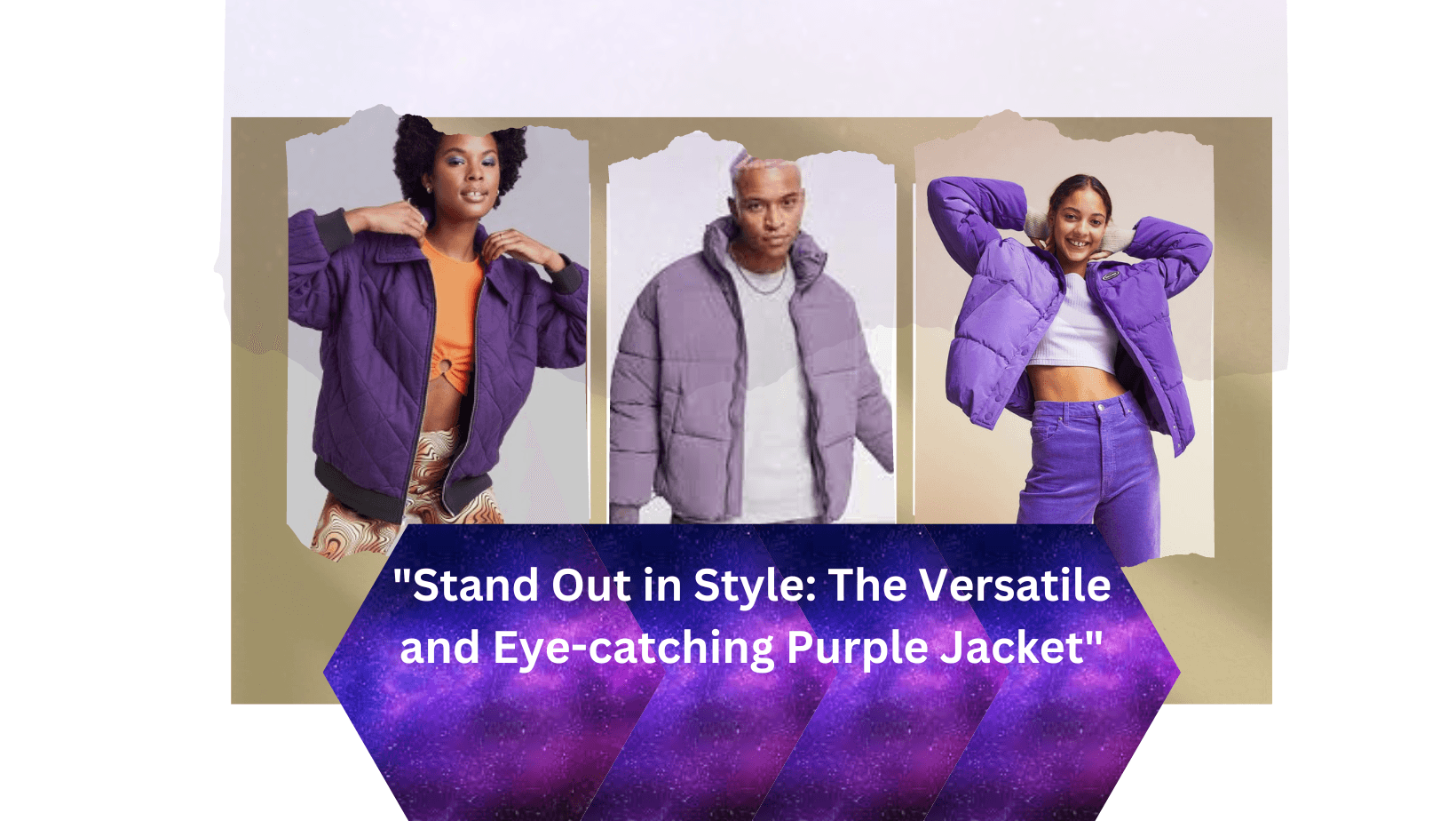Stand Out in Style: The Versatile and Eye-Catching Purple Jacket