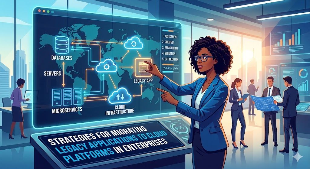 Strategies for Migrating Legacy Applications to Cloud Platforms in Enterprises