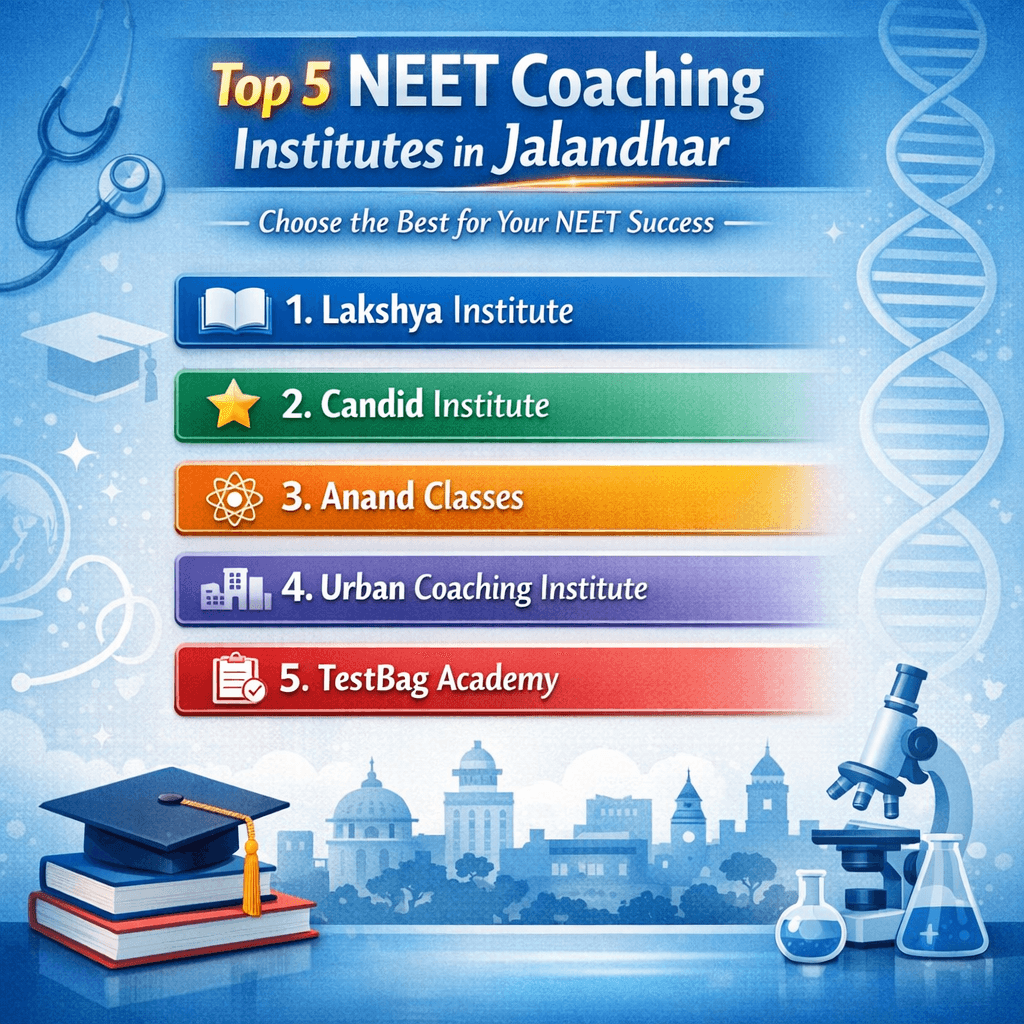 Top 5 NEET Coaching Institutes in Jalandhar