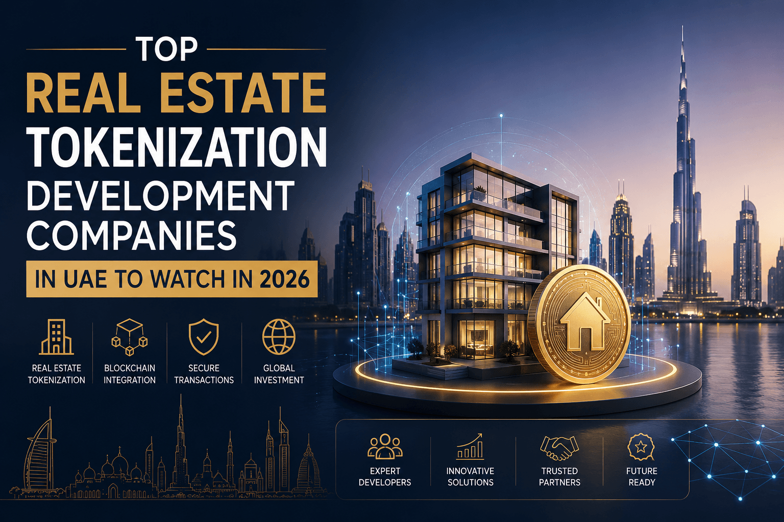 Top Real Estate Tokenization Development Companies in UAE to Watch in 2026