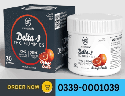 Orange Crush Delta-9 Gummies – (30ct) 300mg In Pakistan 03390001039