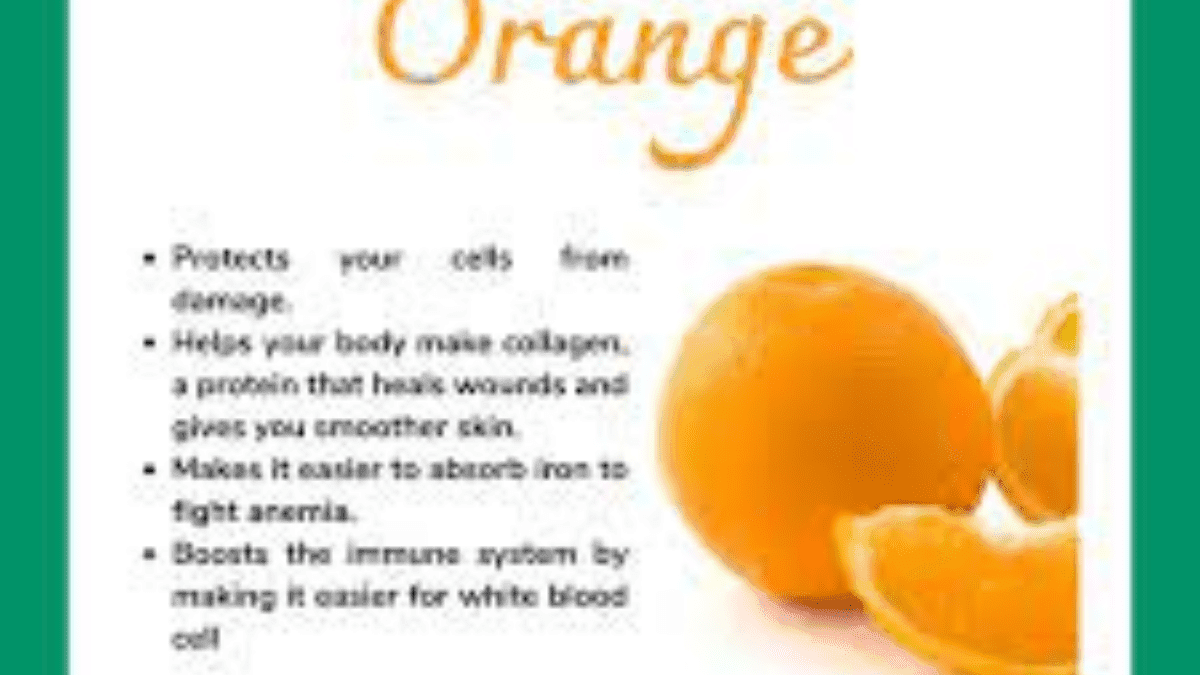 Benefits of Orange