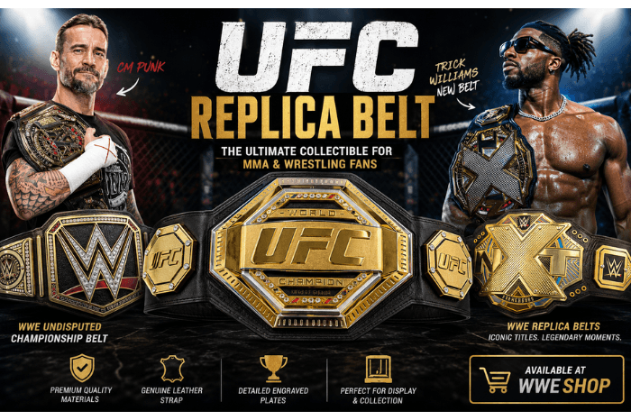 UFC Replica Belt: Everything You Need to Know About Collectible Championship Belts