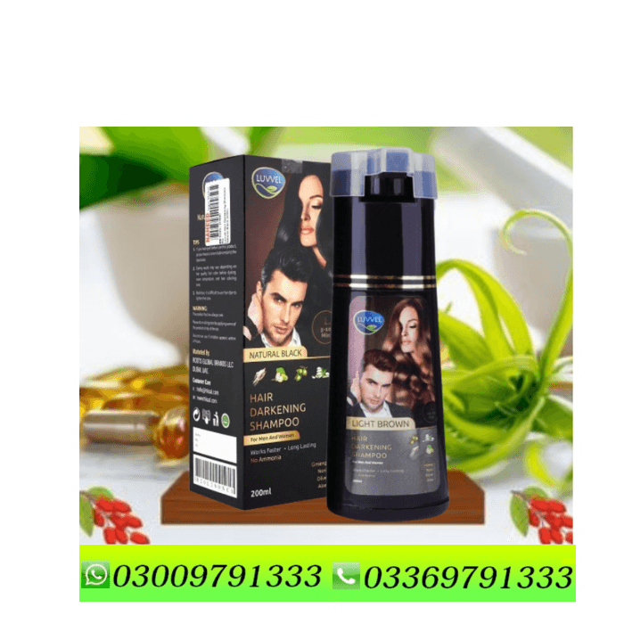 Luvvel Hair Color Shampoo Price in Pakistan – Best Hair Color Solution 2025 | DarazSale.com