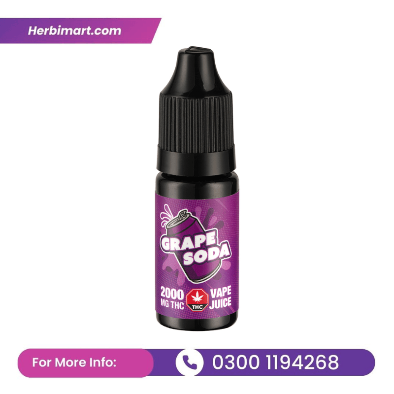 Grape Soda 2000MG THC Vape Juice In Gujranwala | 03001194268 