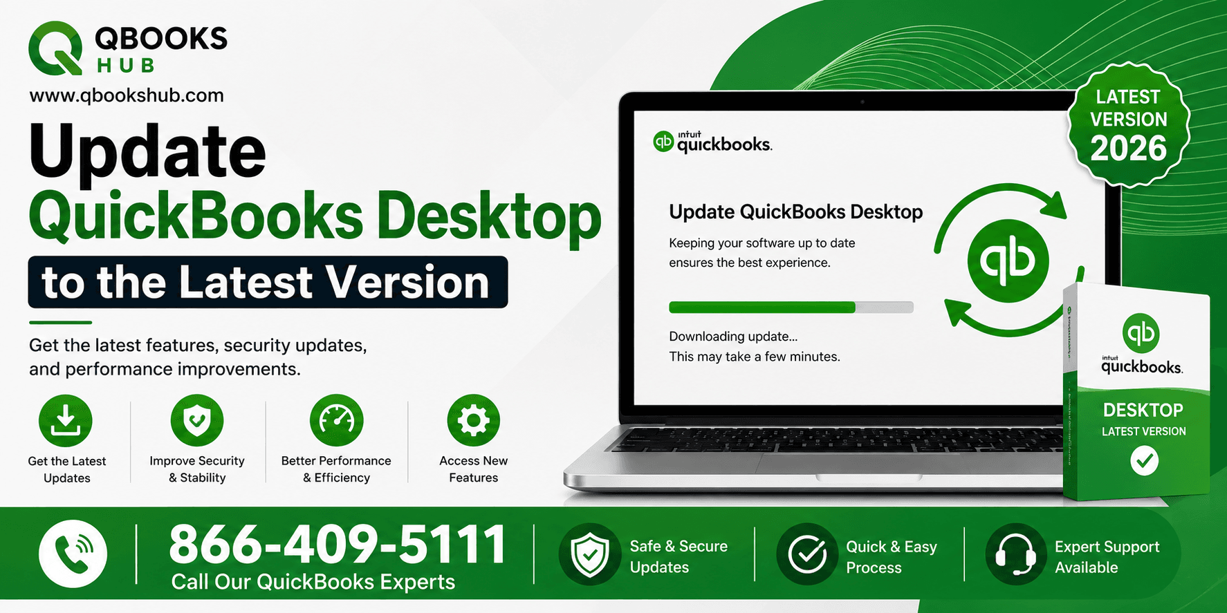 Update QuickBooks Desktop to the Newest Version for Better Security and Performance