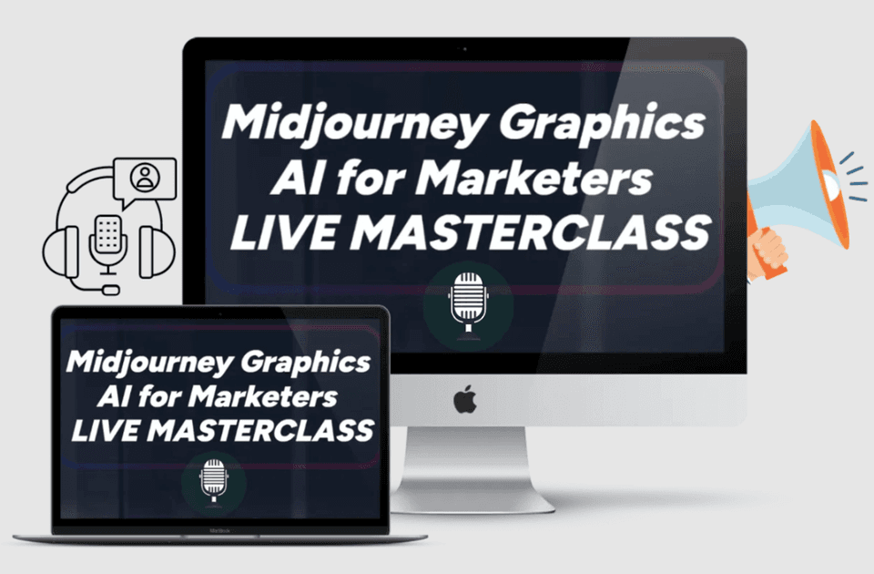 Midjourney Graphicsai for Marketers Virtuallive Masterclassreview