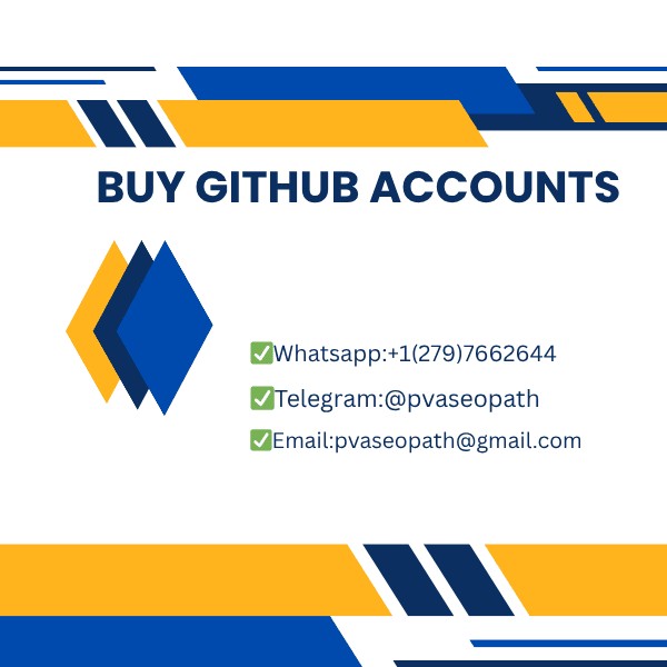 Buy GitHub Accounts