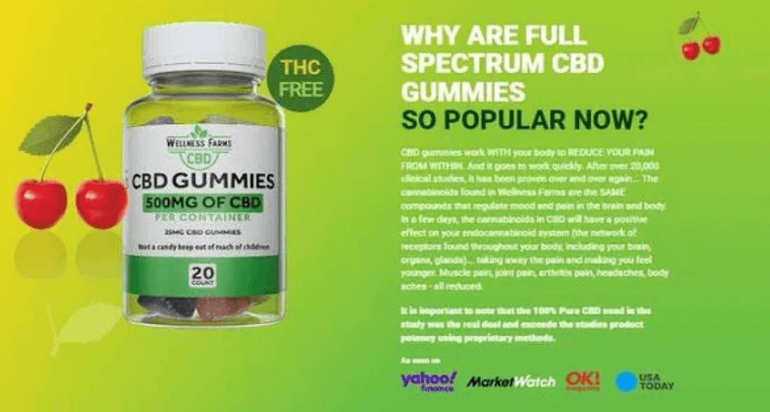 Wellness Farms Cbd Gummies Reviews, for Sale, Price, Amazon?