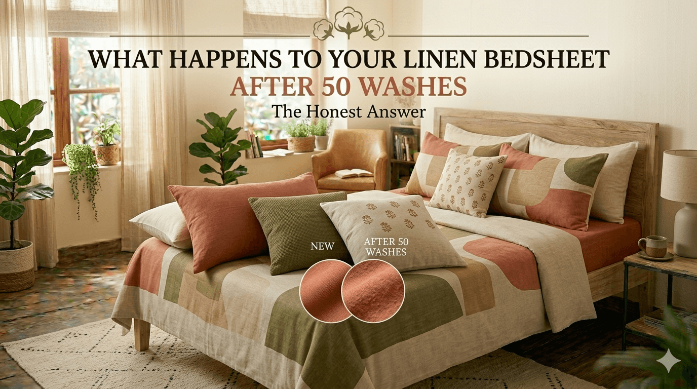 What Happens to Your Bedsheet After 50 Washes - The Honest Answer