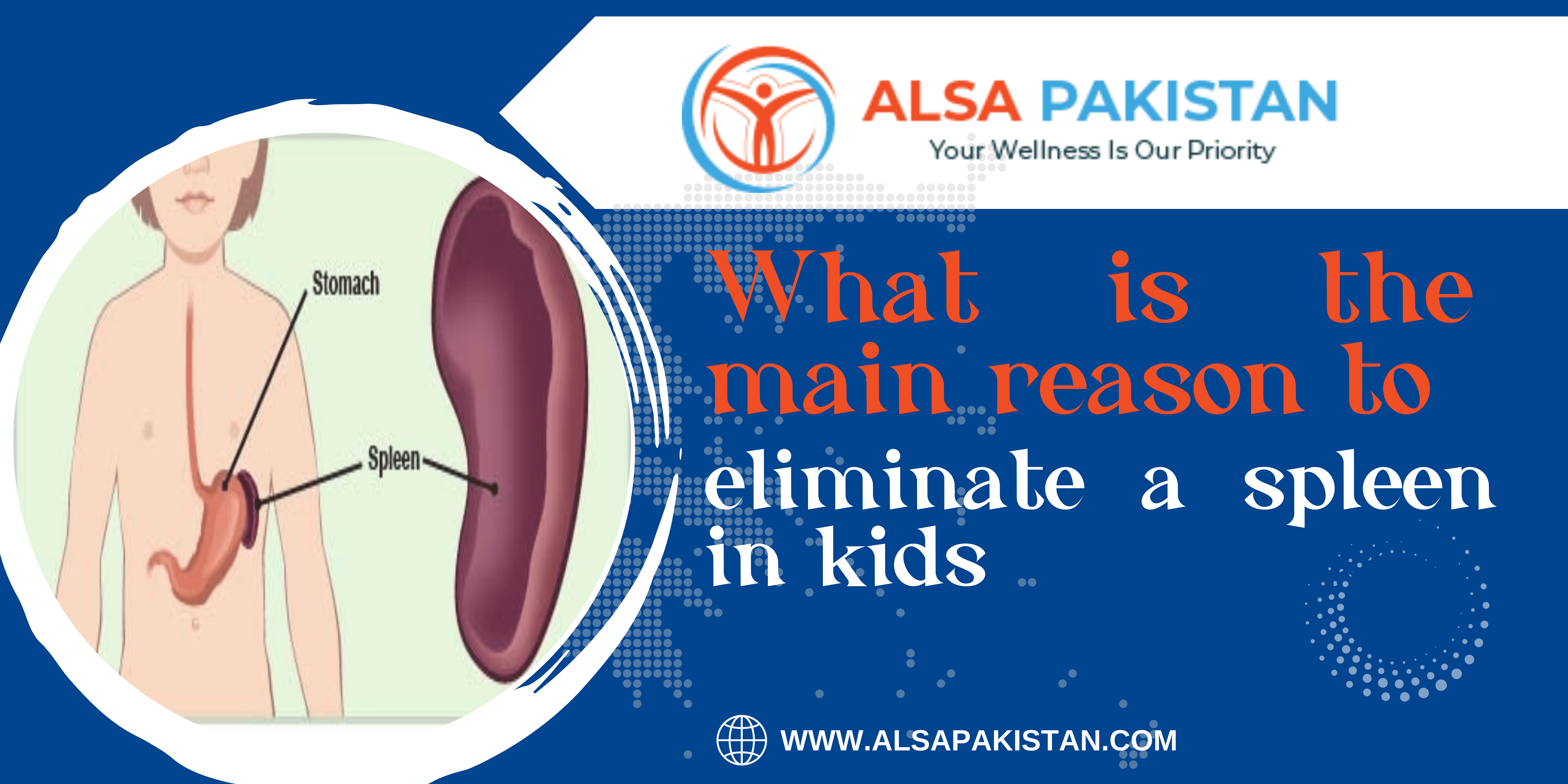 What Is the Main Reason to Eliminate a Spleen in Kids?