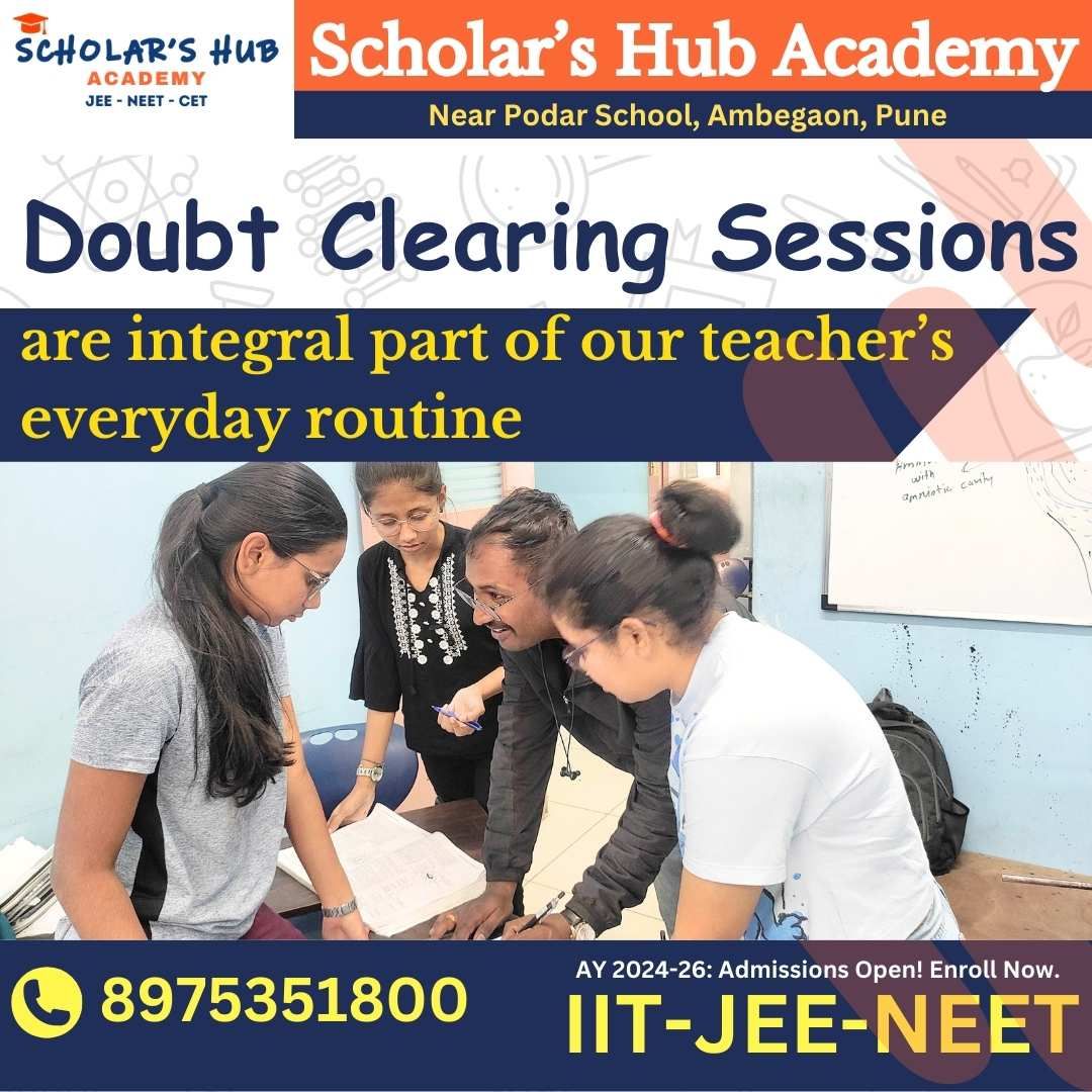 Best JEE Classes in Pune: Crack JEE Mains & JEE Advanced with Scholars Hub Academy
