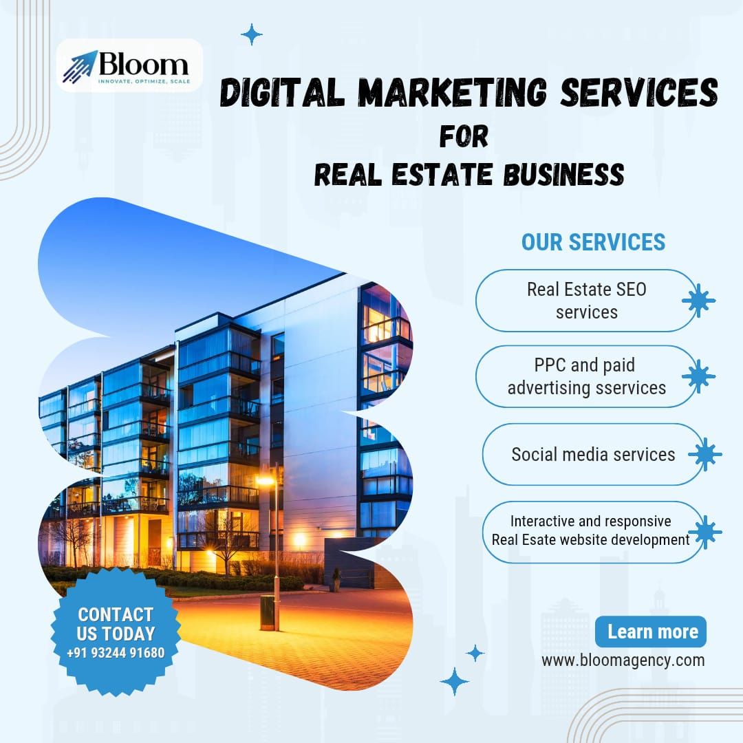 Bloom Agency – The Premier Real Estate Digital Marketing Agency in Mumbai